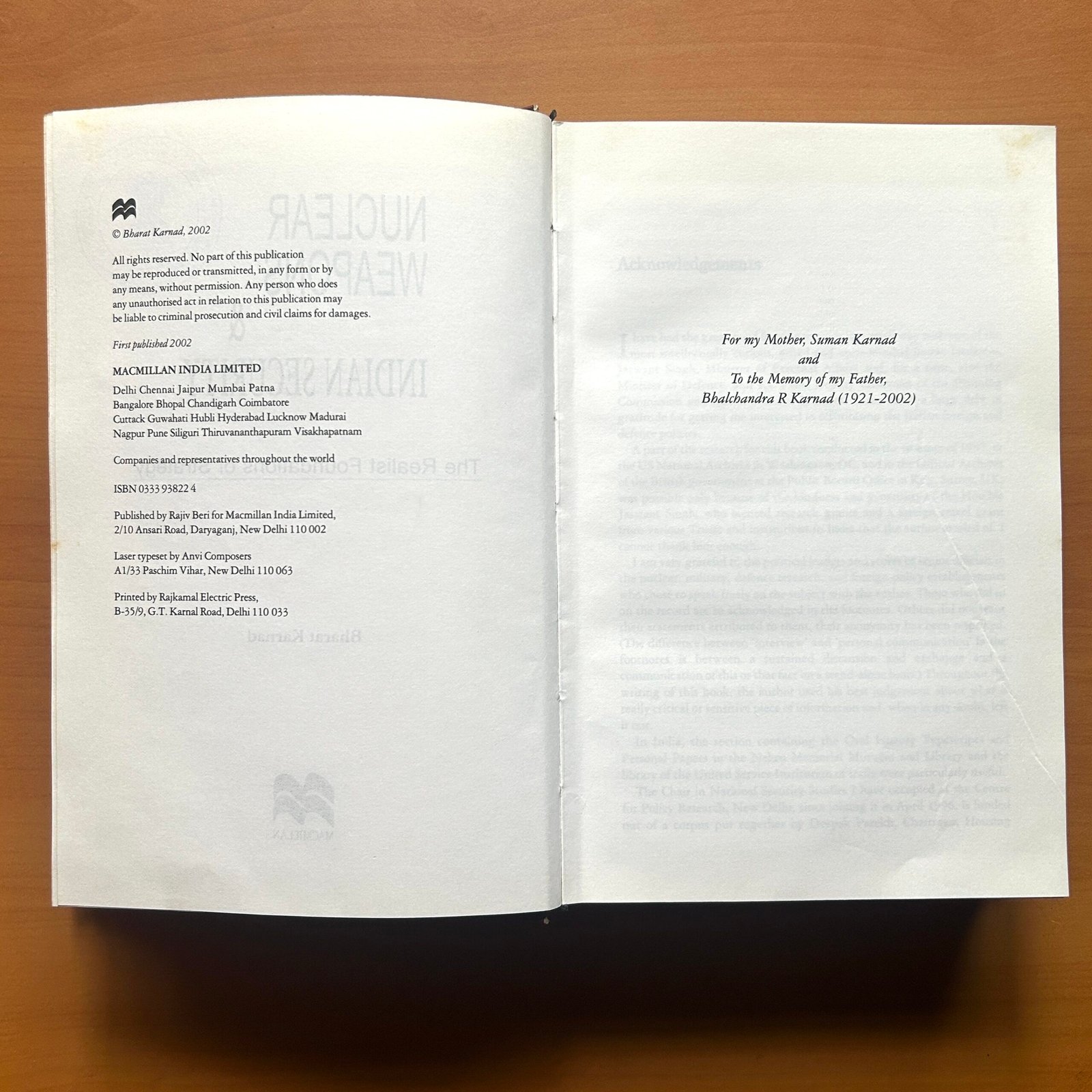 Nuclear Weapons and Indian Security: The Realist Foundations of Strategy - Bharat Karnad - Image 5