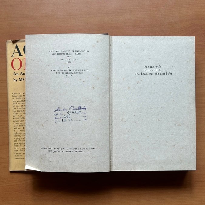Act One: An Autobiography - Moss Hart - Image 4