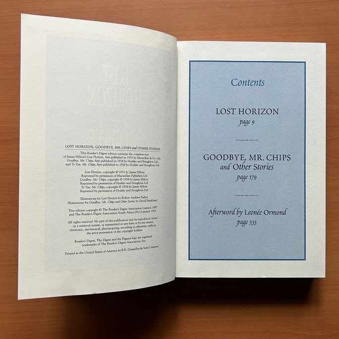 Lost Horizon, Goodbye, Mr. Chips and Other Stories - James Hilton - Image 4