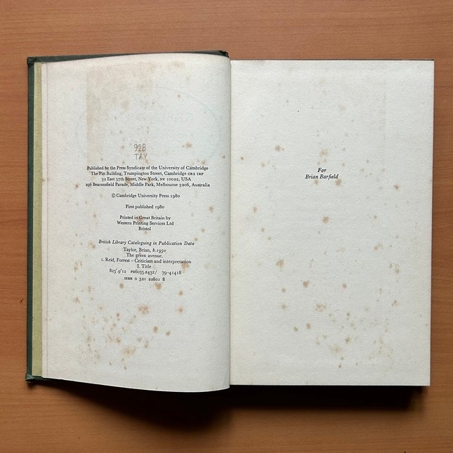 The Green Avenue: The Life and Writings of Forrest Reid, 1875–1947 - Brian Taylor - Image 4