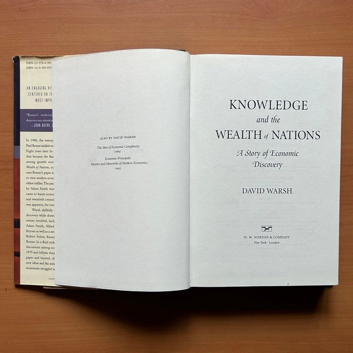 Knowledge and the Wealth of Nations: A Story of Economic Discovery - David Warsh - Image 3