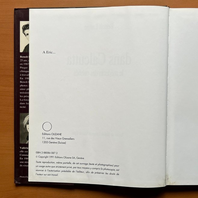 Dans Calcutta – Le Médecin des Oubliés - Benoît Lange (with text by Valérie Eyre) - Image 4