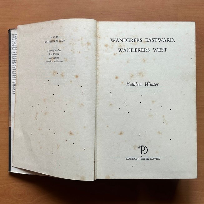 Wanderers Eastward, Wanderers West - Kathleen Winsor - Image 3
