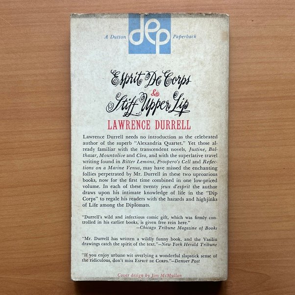 Esprit de Corps and Stiff Upper Lip - Lawrence Durrell - Image 9