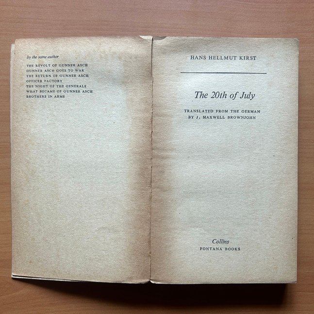 The 20th of July - Hans Hellmut Kirst - Image 3