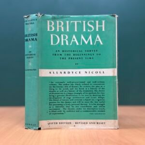 British Drama  -  Allardyce Nicoll