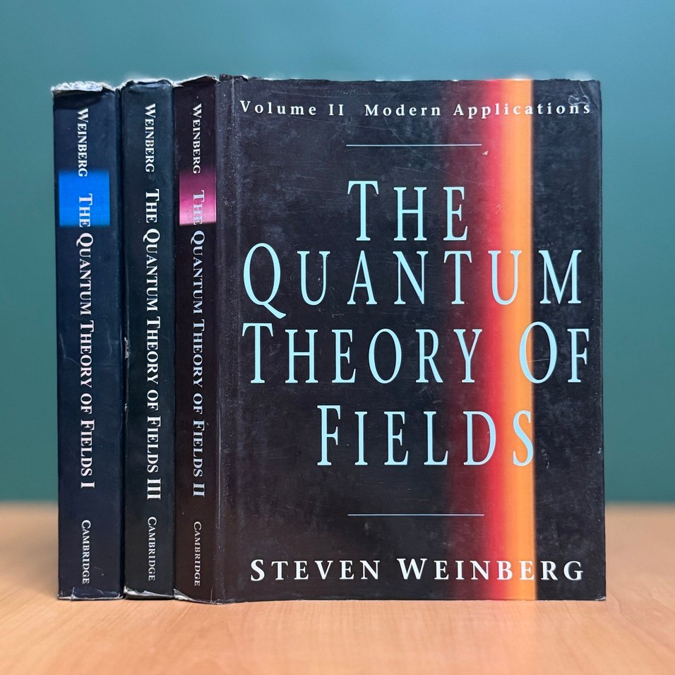 The Quantum Theory of Fields – Three-Volume Set - Steven Weinberg
