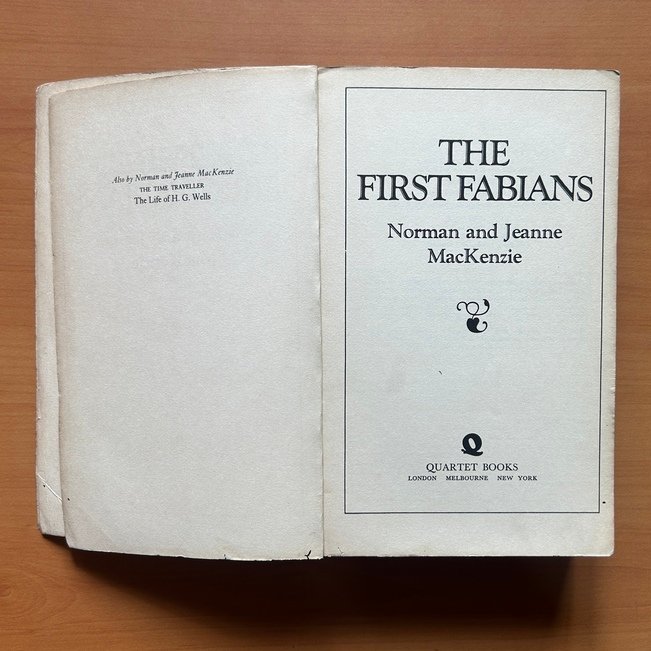 The First Fabians - Norman Mackenzie & Jeanne Mackenzie - Image 3