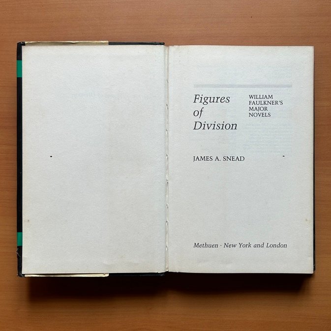 Figures of Division - James A. Snead - Image 2