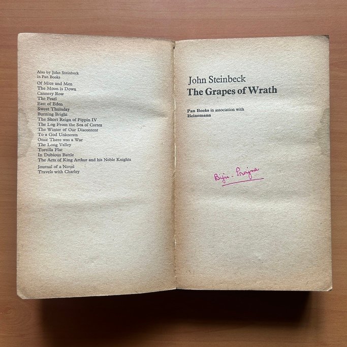 The Grapes of Wrath - John Steinbeck - Image 4