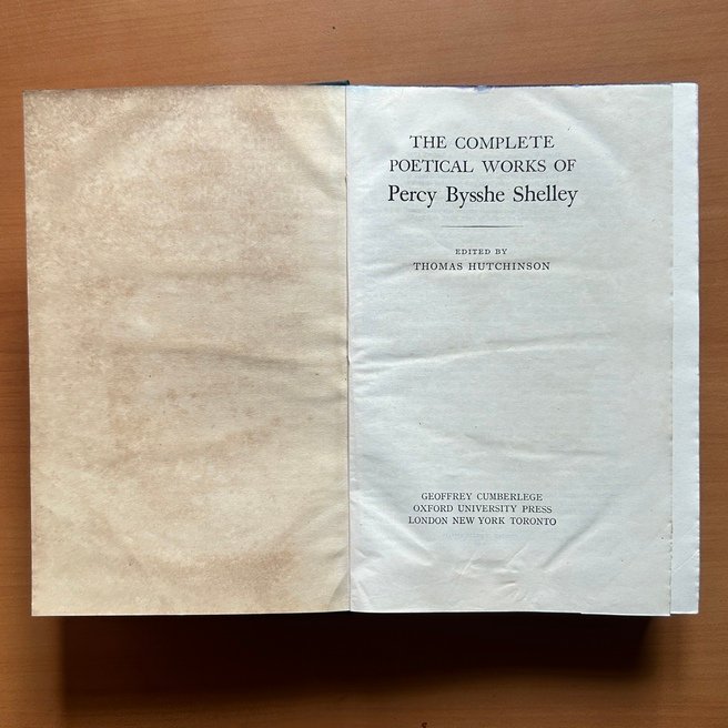 The Complete Poetical Works of Percy Bysshe Shelley - Image 2